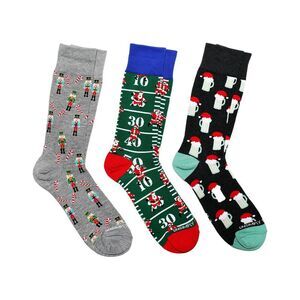 Unsimply Stitched  Set Of 3 Sock